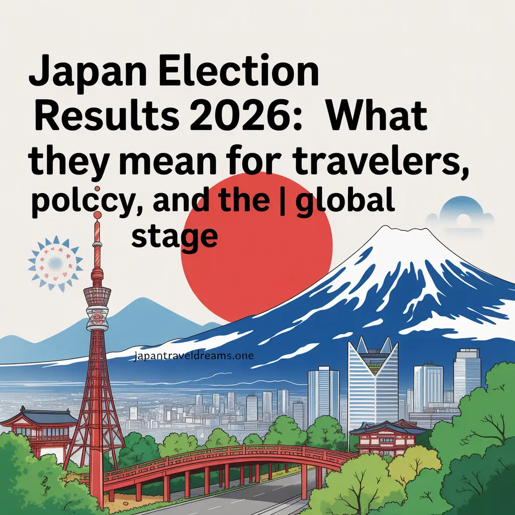 Japan Election Results 2026 What They Mean for Travelers, Policy, and the Global Stage