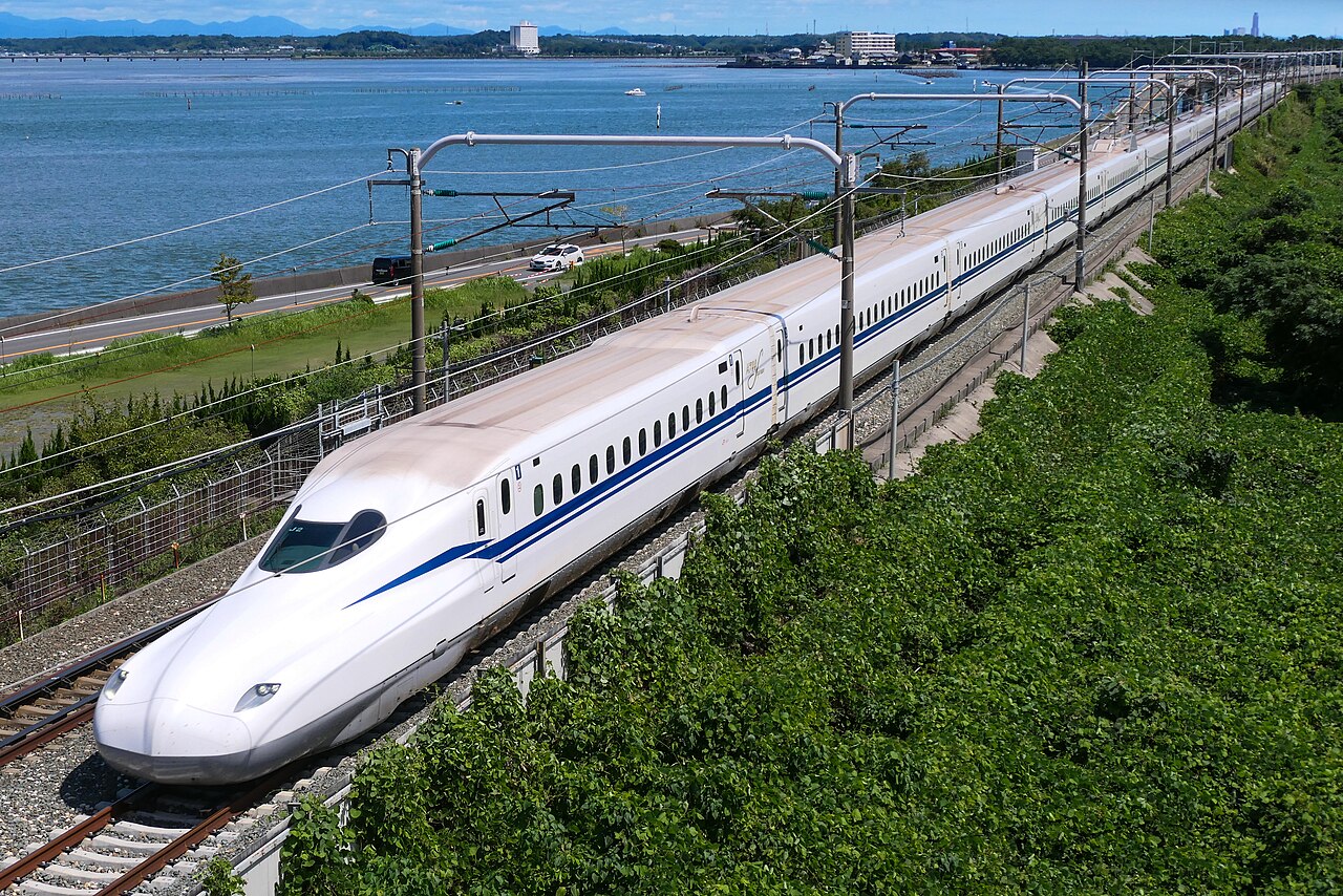N700S Shinkansen - The N700S bullet train used on Tokaido Shinkansen services
