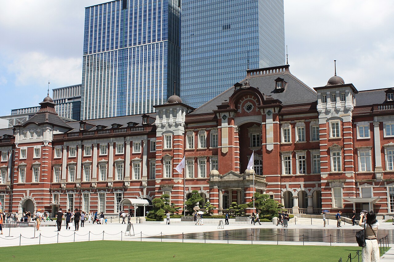 Tokyo Station - The red-brick Marunouchi building, where most JR Pass journeys begin