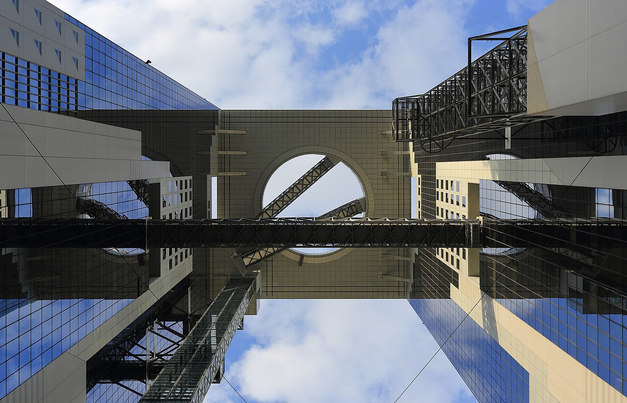 Umeda Sky Building - The Floating Garden Observatory linking the two towers