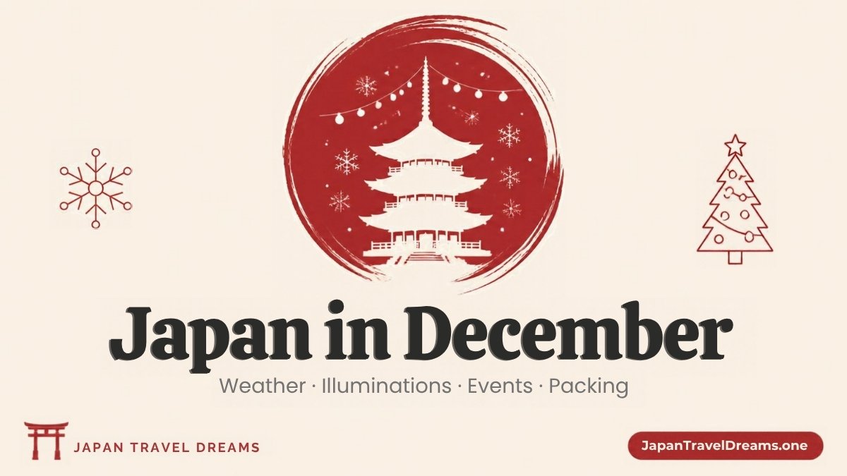 Japan in December 2026: Weather, Illuminations, Events and What to Pack