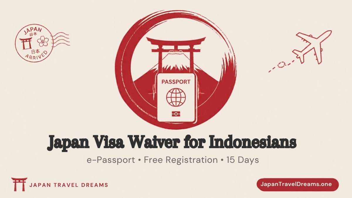 Japan Visa Waiver for Indonesians: e-Passport Registration Guide (2026)